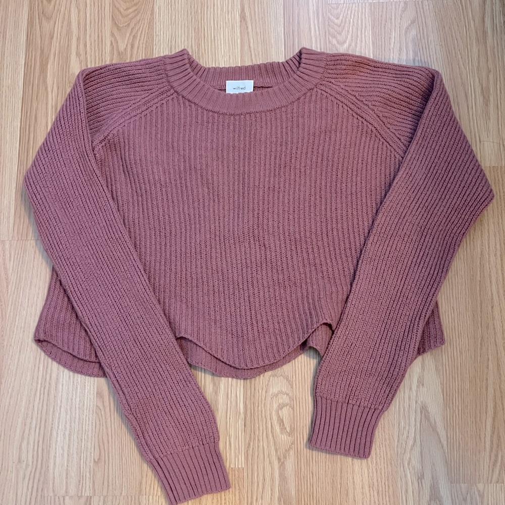 Wilfred scalloped crop - size L